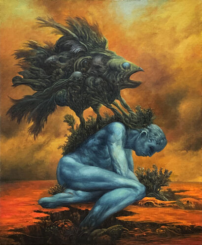 Lies and Deception - a Paint Artowrk by Matheo Delalle